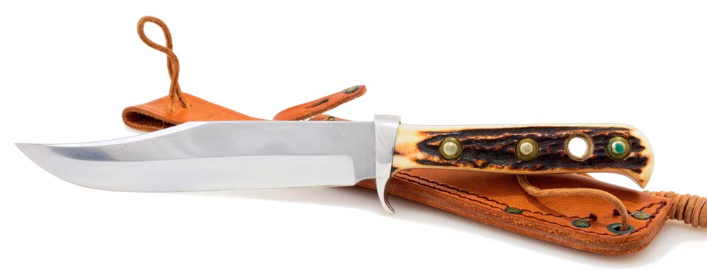 Bowie knife for self defense and practical use large fixed blade clip point design