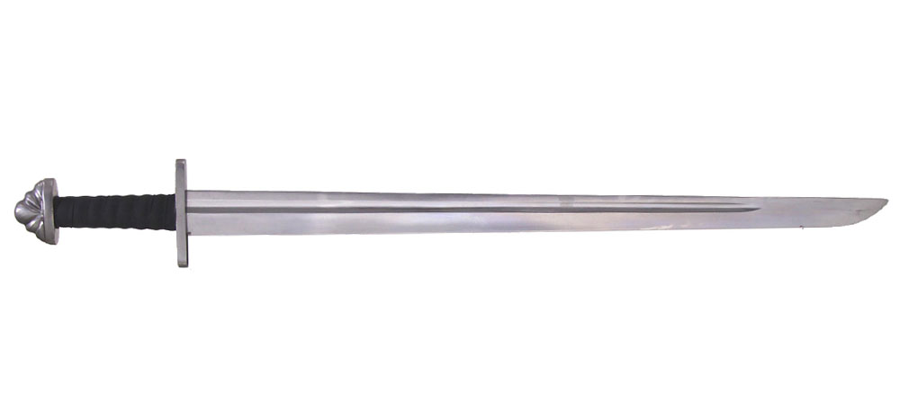 English single edged sword falchion style blade heavy cutting medieval weapon