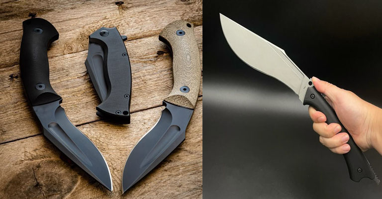 Hand forged everyday carry kukris for utility and outdoor use - Everest Forge