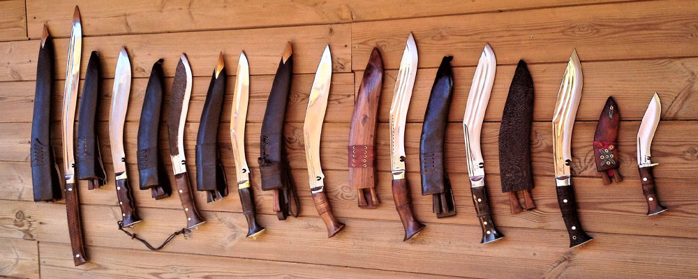 Genuine Gurkha kukri knife from Nepal for camping, survival and outdoor adventures