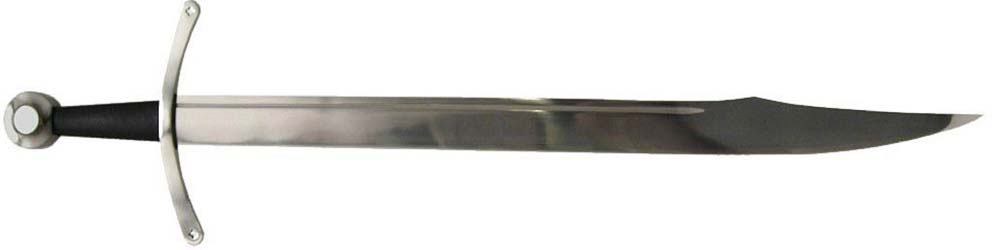 German falchion sword single edged medieval chopping sword