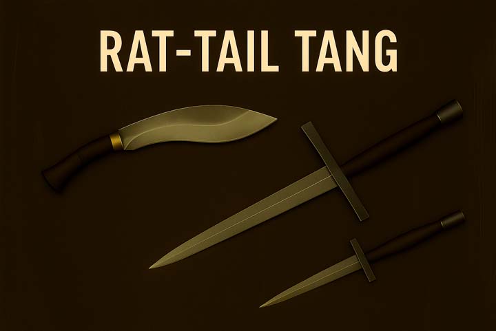 Rat-Tail Tang Handle Knives by Everest Forge