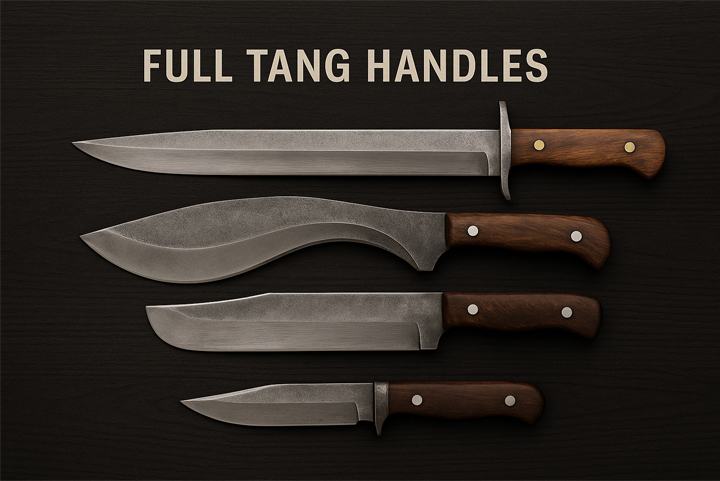 Full Tang Handle Knives by Everest Forge