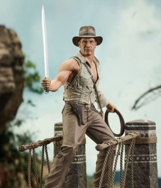 Indiana Jones rope bridge machete from Temple of Doom