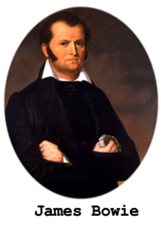 James Bowie — the man behind the legendary Bowie knife