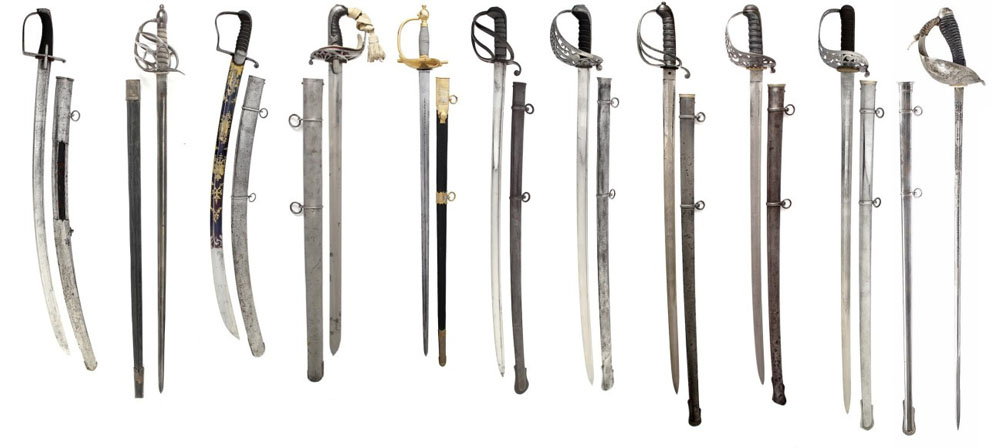 British officer swords military patterns 1822 sword historical design
