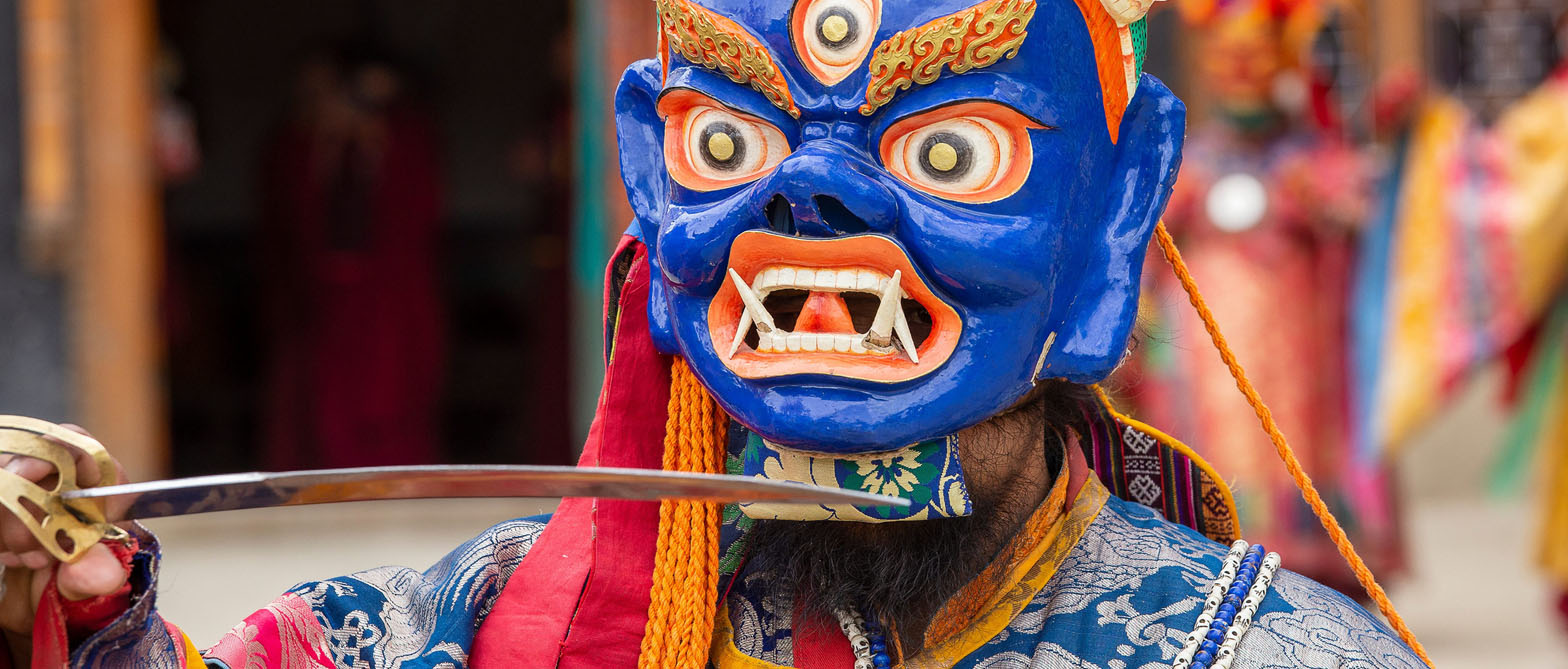 The sword in Tibetan Buddhist practice, representing the Sword of Wisdom that cuts through spiritual ignorance and carried as an attribute by deities such as Manjushri