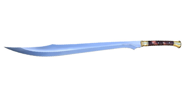Modern Scimitar Sword – Everest Forge Collection