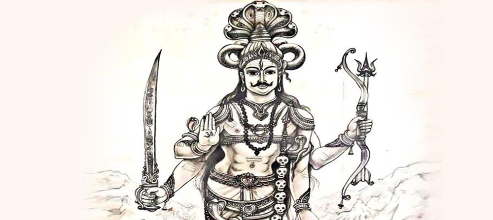 Sword of Virabhadra Hindu divine weapon Shiva warrior sword Pattayudha