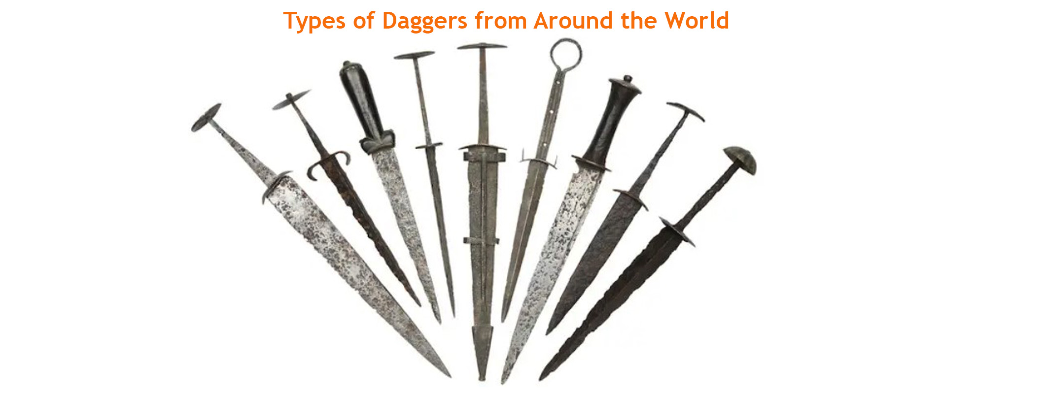 Types of Daggers Around the World – Everest Forge
