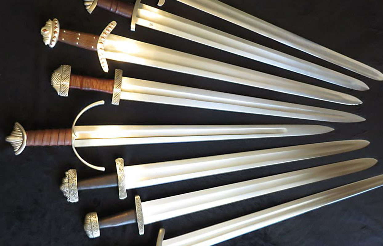 Viking Ulfberht-style sword historical hand-forged blade — Everest Forge