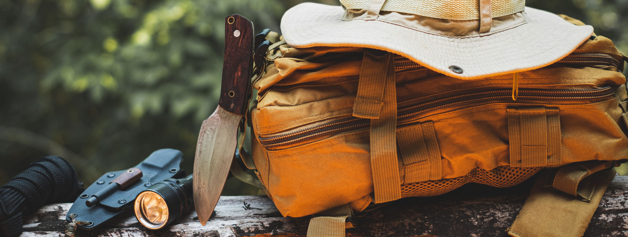 Hand-forged camp, bushcraft and survival knives by Everest Forge, made in Nepal from 5160 spring steel