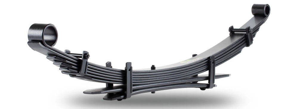 Leaf spring from a truck (5160 carbon steel) ready for forging