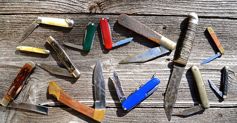 Hand forged EDC knives for everyday carry - Everest Forge