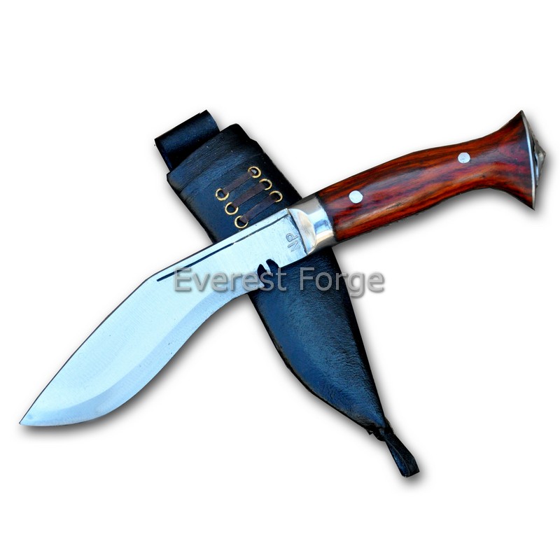 Satin finish example on Panawal kukri