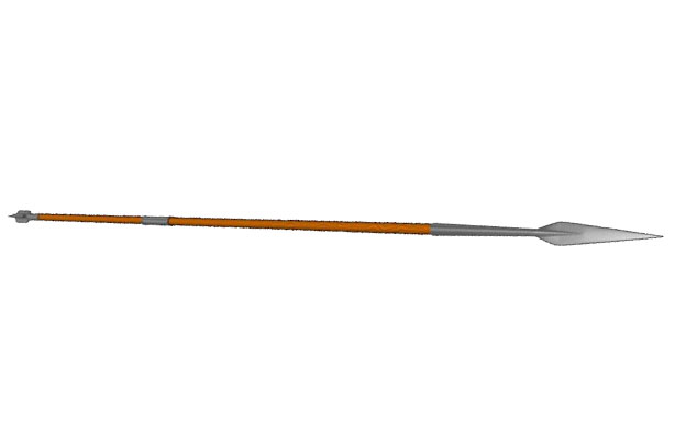 Sarissa — exceptionally long Macedonian pike used by Alexander the Great
