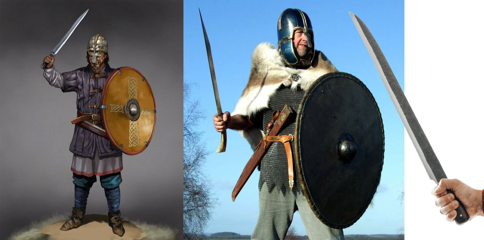 The seax in Saxon and Viking society, carried by a warrior — Everest Forge