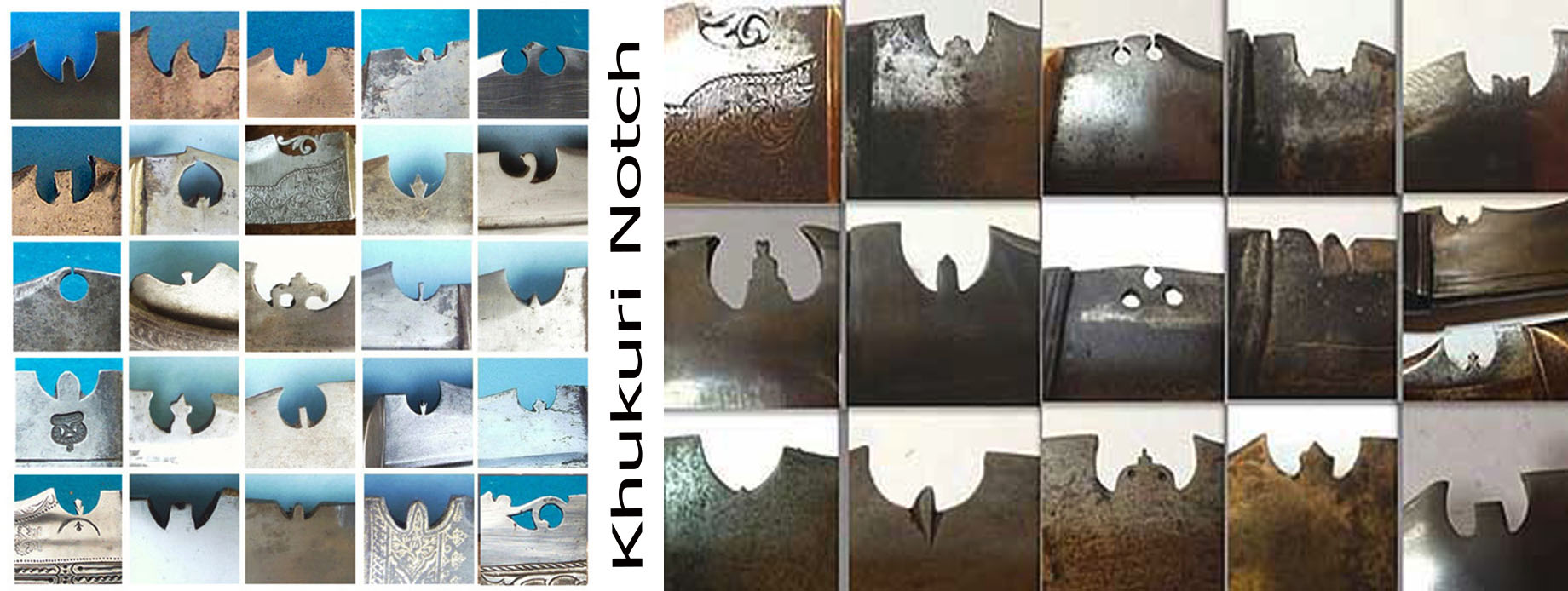 Types of Notch on Khukri – Cho Kaudi Variations